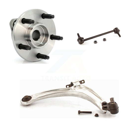 Bearing Lower Control Arm & Link Front Right Kit For 06-07 Chevrolet HHR Non-ABS