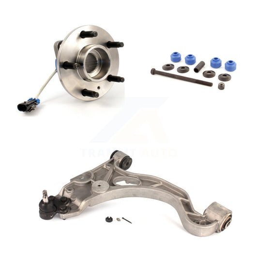 Bearing Lower Control Arm & Link Front Right Kit For Buick LeSabre Cadillac Park