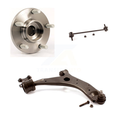 Hub Bearing Lower Control Arm with Ball Joint & Link Front Right Kit For Mazda 3