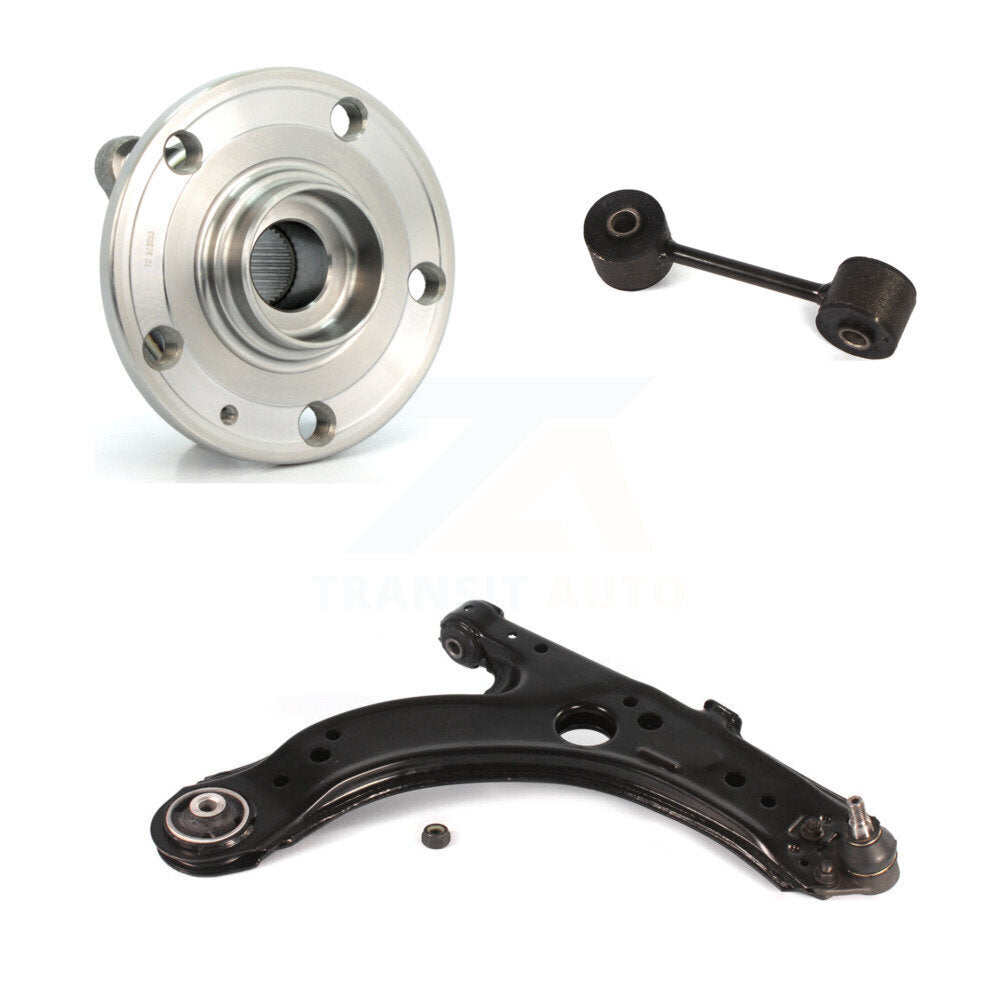 Bearing Lower Control Arm with BJ Link Front Right Kit For Volkswagen Jetta City