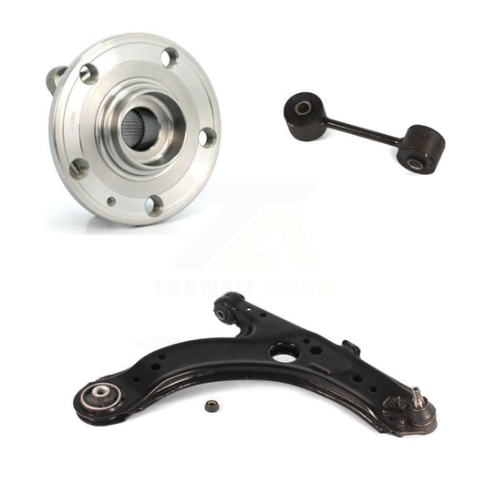 Bearing Lower Control Arm with BJ Link Front Right Kit For Volkswagen Jetta City