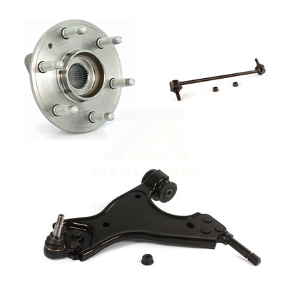 Hub Bearing Lower Control Arm Link Front Right Kit For GMC Acadia Buick Enclave