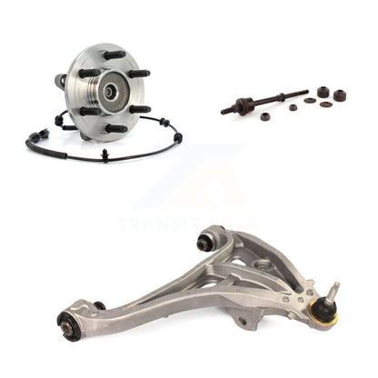 Bearing Lower Control Arm & Link Front Right Kit For Ford F-150 Lincoln Mark LT