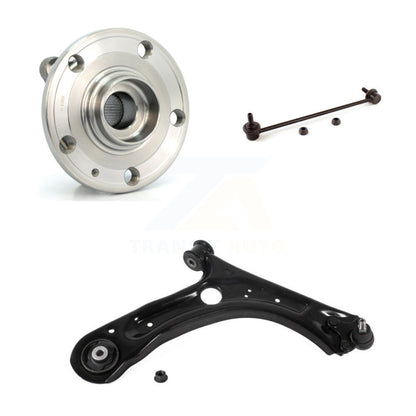 Bearing Lower Control Arm Ball Joint & Link Front Right Kit For Volkswagen Jetta