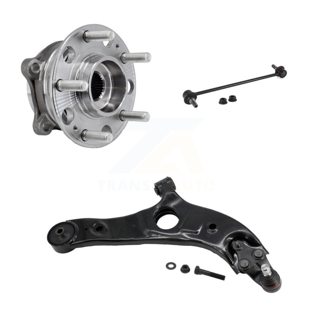 Bearing Lower Control Arm with BJ Link Front Right Kit For 2019 Hyundai Santa Fe