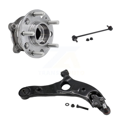 Bearing Lower Control Arm with BJ Link Front Right Kit For 2019 Hyundai Santa Fe
