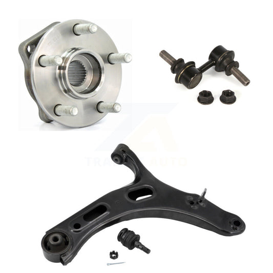 Hub Bearing Lower Control Arm & Link Front Right Kit For 2010-2014 Subaru Legacy