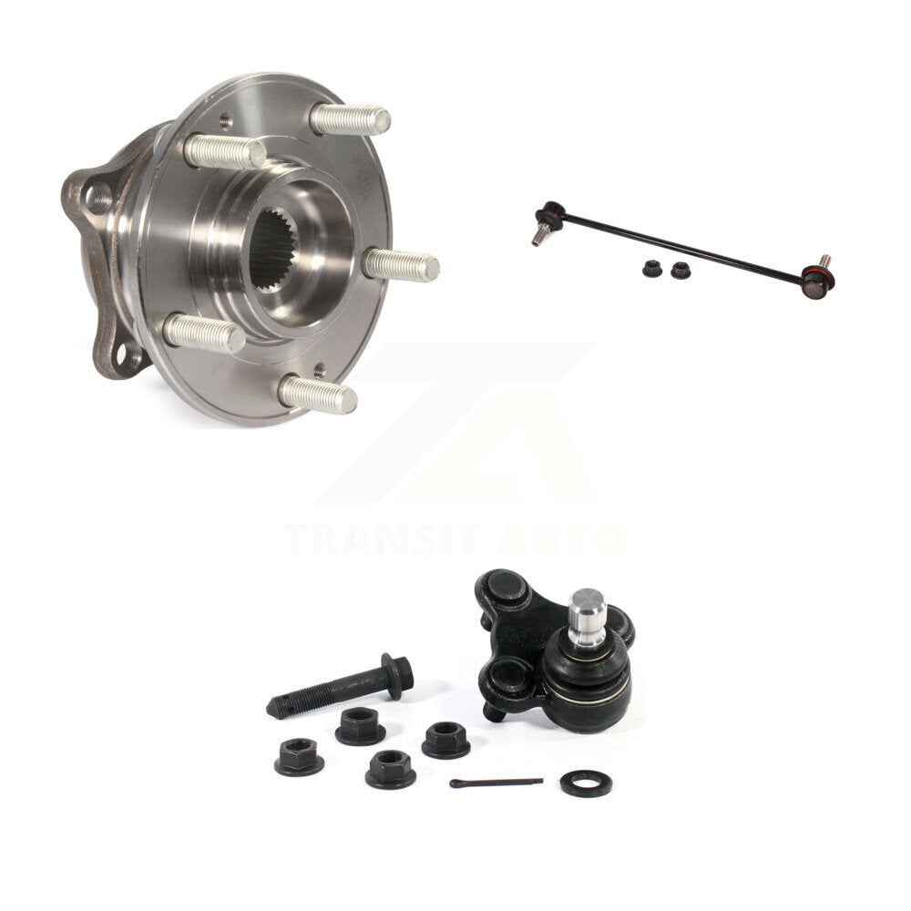 Hub Bearing Lower Ball Joint Link Front Right Kit For Hyundai Sonata Kia Optima