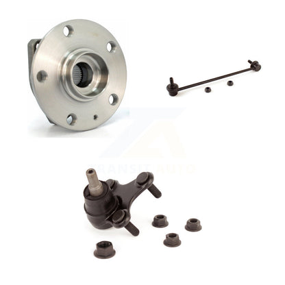 Hub Bearing Lower Ball Joint & Link Front Left Kit For Volkswagen Golf Alltrack