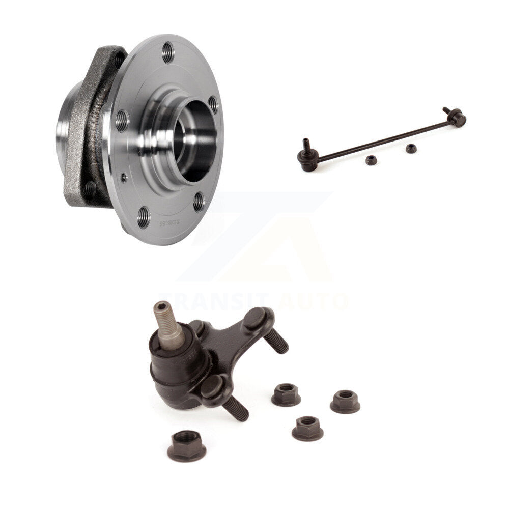 Bearing Lower Ball Joint & Link Front Left Kit For Audi A3 Quattro S3 Sportback