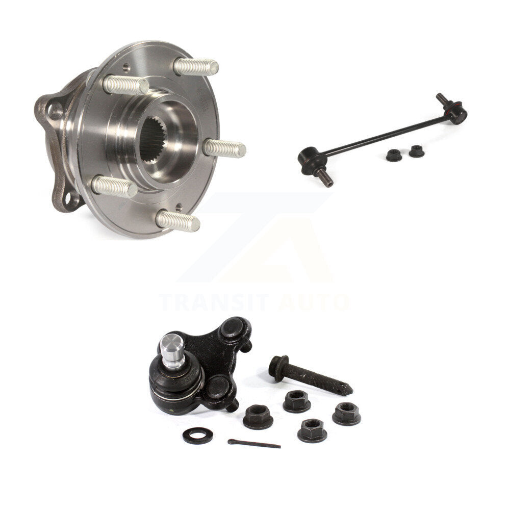 Hub Bearing Lower Ball Joint Link Front Left Kit For Hyundai Tucson Kia Sportage