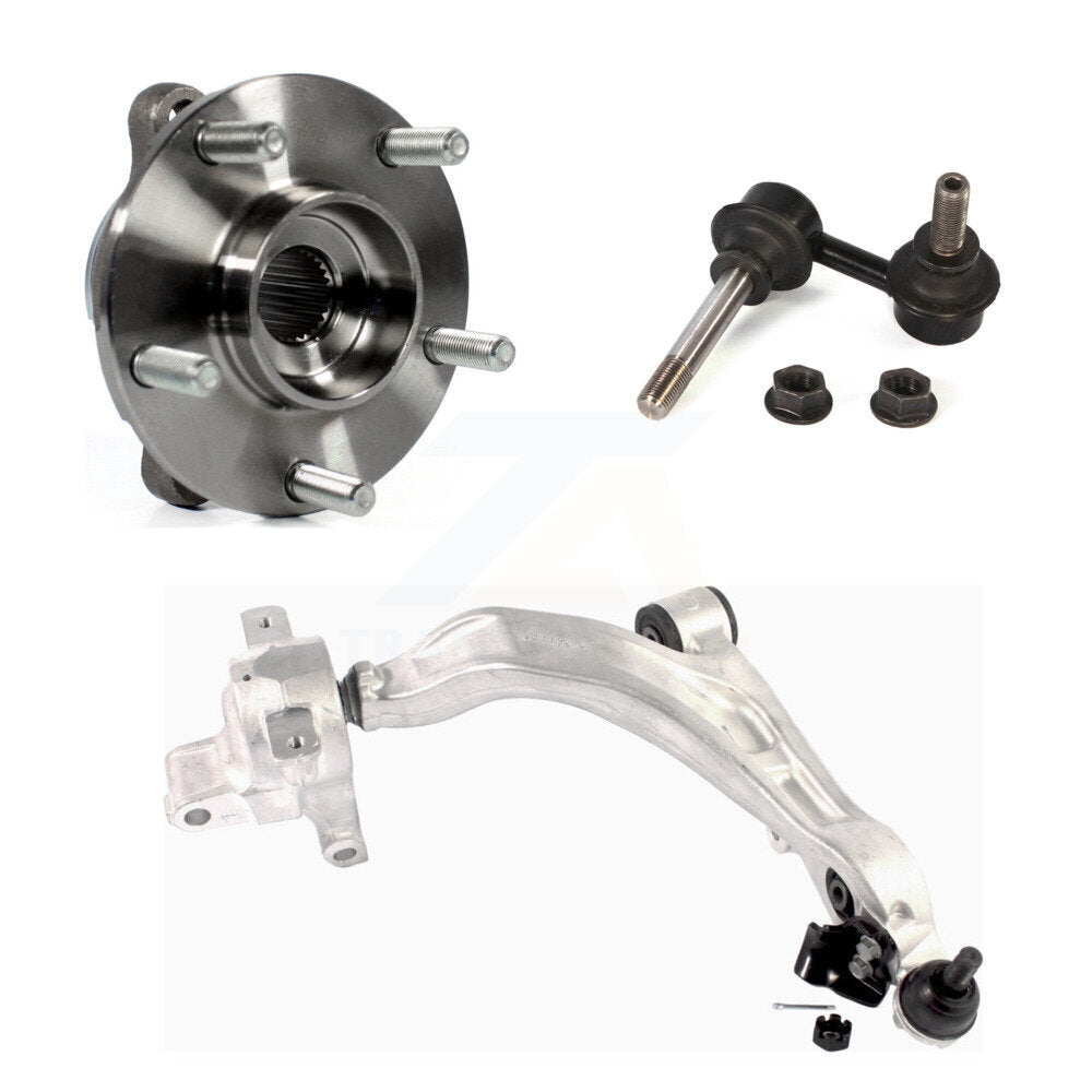 Bearing Lower Control Arm & Link Front Left Kit For INFINITI FX35 QX70 FX50 FX37