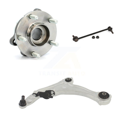Hub Bearing Lower Control Arm & Link Front Left Kit For 2009-2014 Nissan Maxima