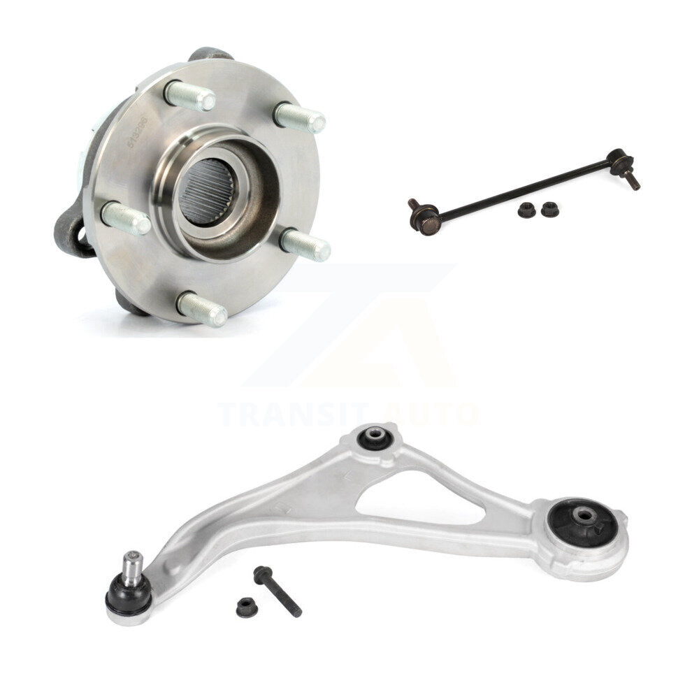 Bearing Lower Control Arm with BJ & Link Front Left Kit For Nissan Altima Maxima