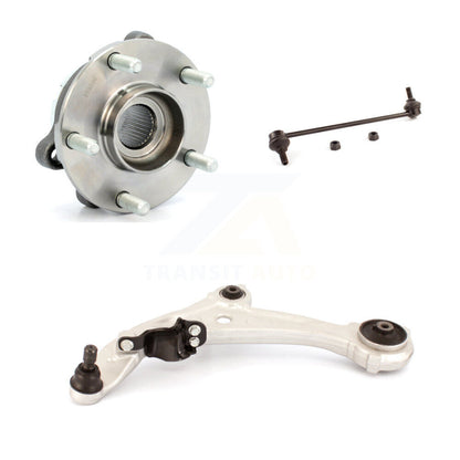 Bearing Lower Control Arm & Link Front Left Kit For 2007-2012 Nissan Altima 3.5L