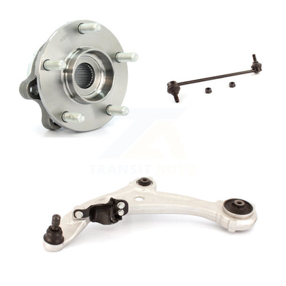 Bearing Lower Control Arm & Link Front Left Kit For 2007-2012 Nissan Altima 2.5L