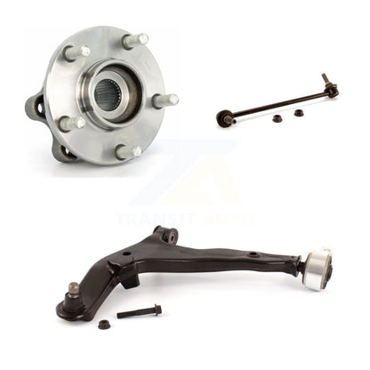 Hub Bearing Lower Control Arm & Link Front Left Kit For 2003-2007 Nissan Murano