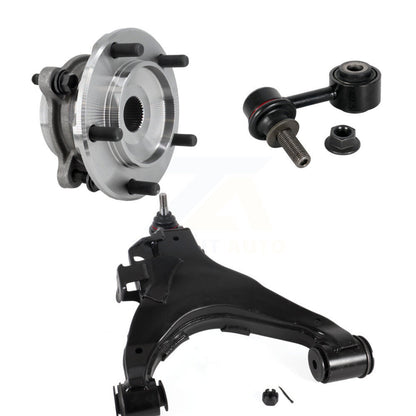 Hub Bearing Lower Control Arm Link Front Left Kit For Toyota Tundra Sequoia 4WD