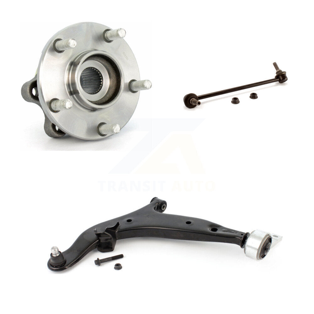 Bearing Lower Control Arm with BJ Link Front Left Kit For 2004-2009 Nissan Quest
