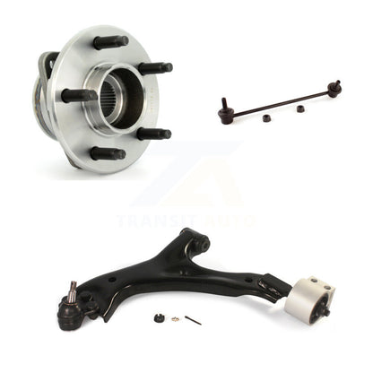 Hub Bearing Lower Control Arm Link Front Left Kit For Saturn Vue Pontiac Torrent
