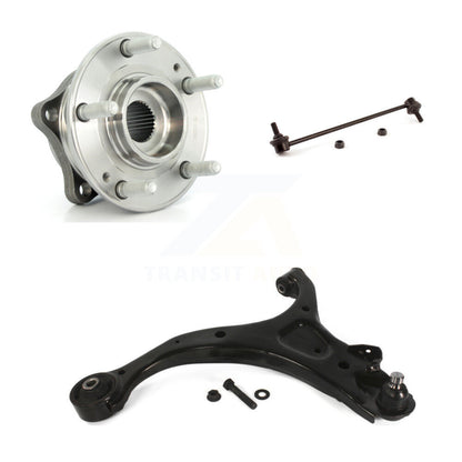 Bearing Lower Control Arm & Link Front Left Kit For Hyundai Santa Fe Kia Sorento