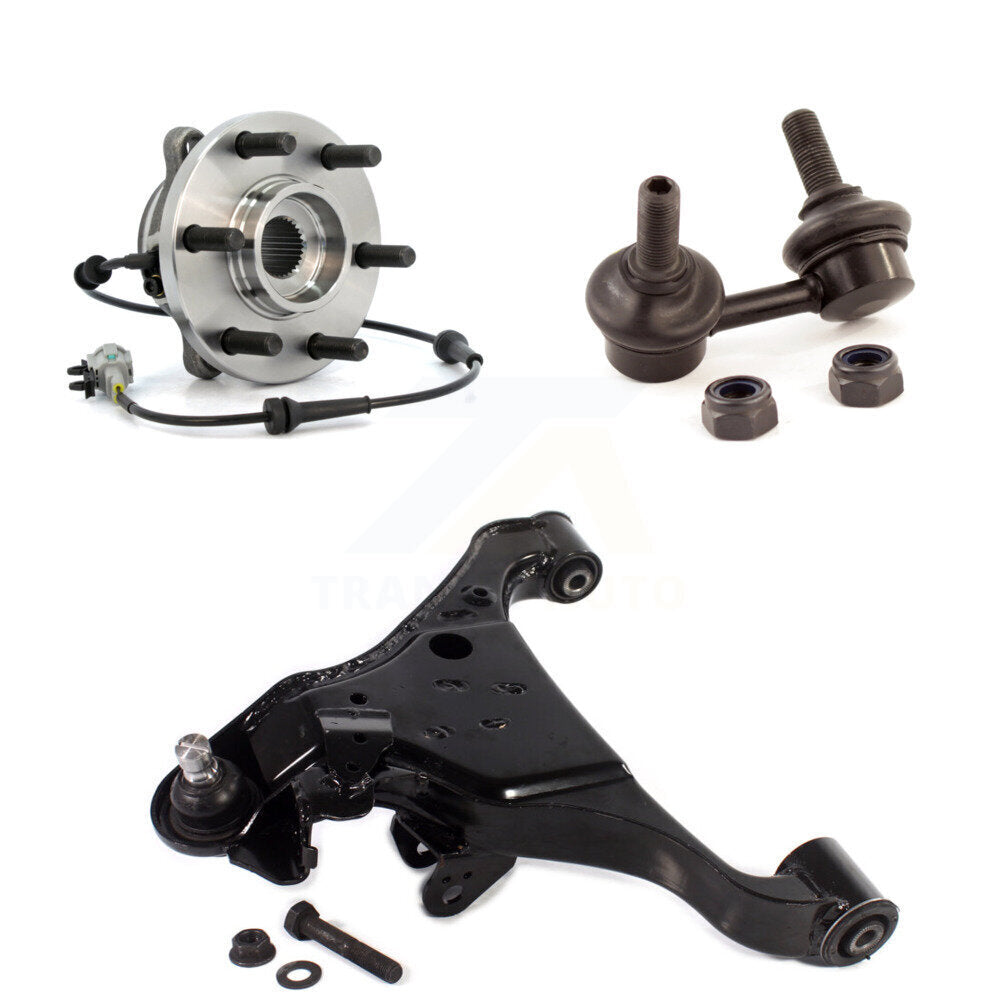 Bearing Lower Control Arm Link Front Left Kit For Nissan Frontier Pathfinder 4WD