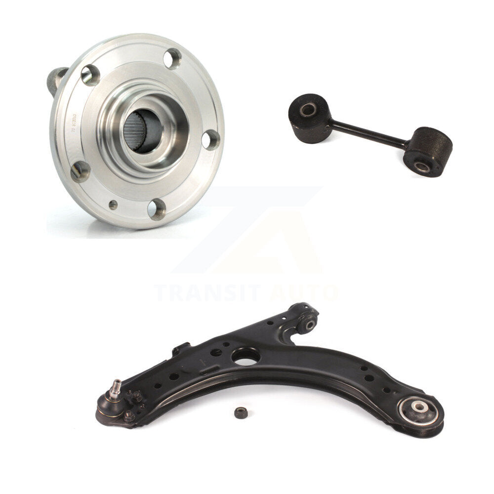 Bearing Lower Control Arm with BJ Link Front Left Kit For Volkswagen Jetta City