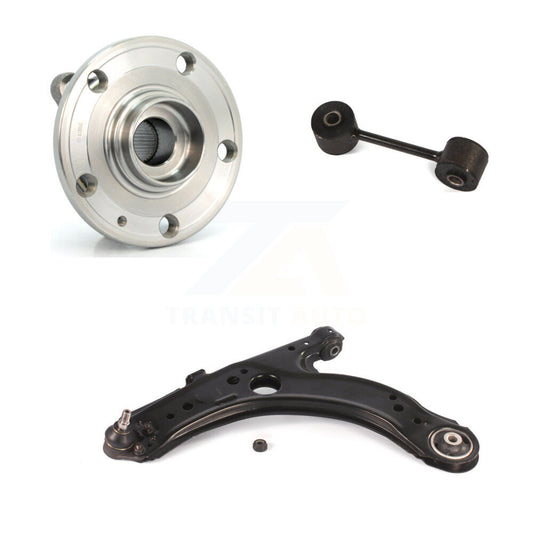 Bearing Lower Control Arm with BJ Link Front Left Kit For Volkswagen Jetta City