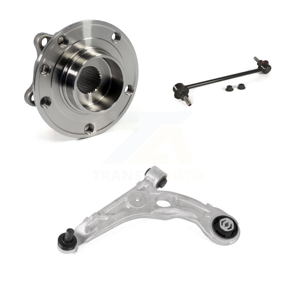 Bearing Lower Control Arm with BJ & Link Front Left Kit For 2013-2016 Dodge Dart