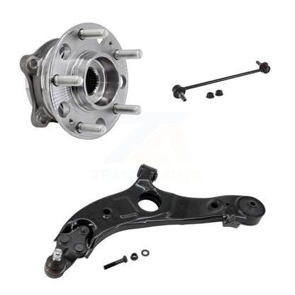 Bearing Lower Control Arm with BJ Link Front Left Kit For 2019 Hyundai Santa Fe