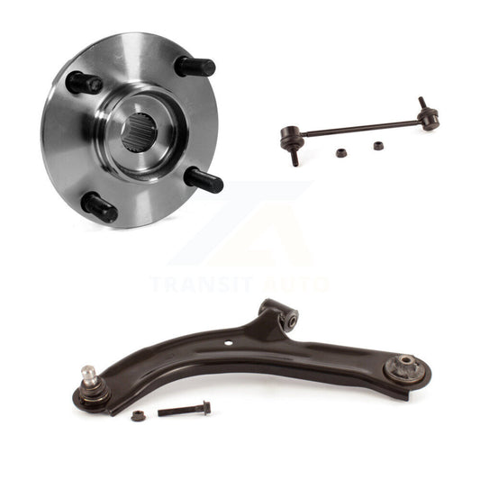 Bearing Lower Control Arm Ball Joint & Link Front Left Kit For Nissan Versa Cube