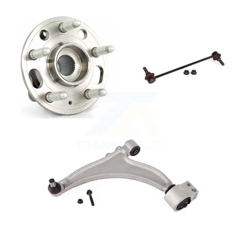 Bearing Lower Control Arm with BJ & Link Front Left Kit For Buick LaCrosse Regal