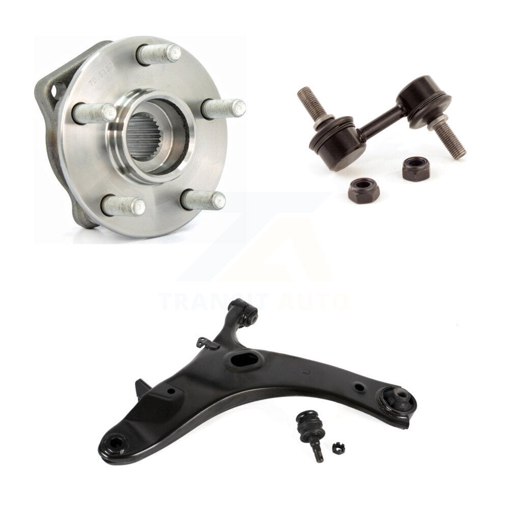 Bearing Lower Control Arm & Link Front Left Kit For Subaru Forester Impreza WRX