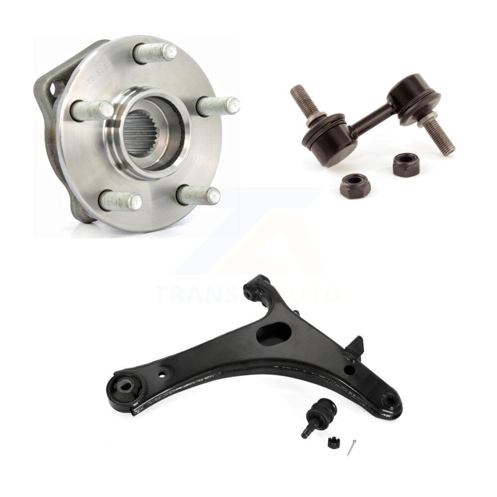 Bearing Lower Control Arm with Ball Joint Link Front Left Kit For Subaru Impreza