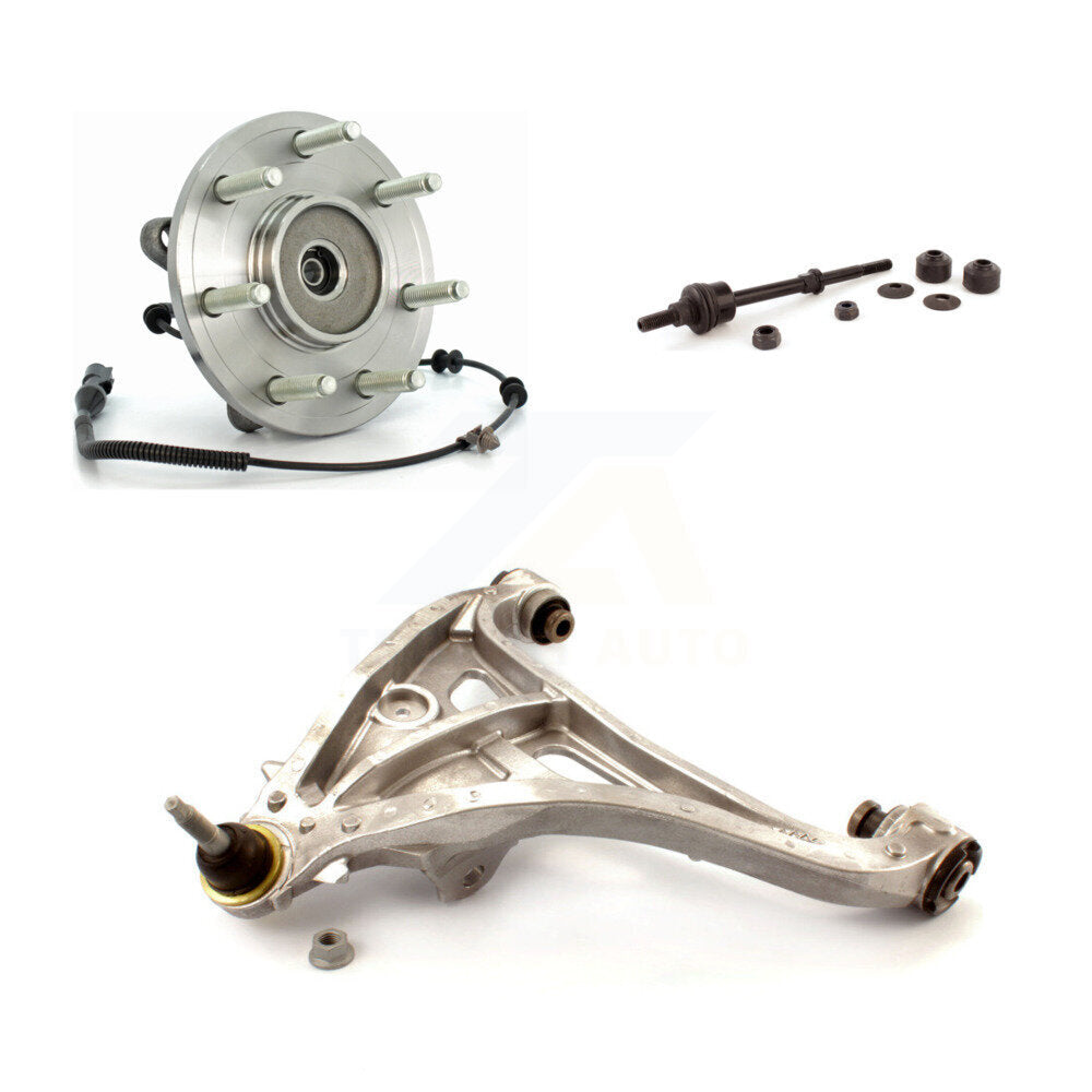 Bearing Lower Control Arm Link Front Left Kit For Ford F-150 Lincoln Mark LT 4WD