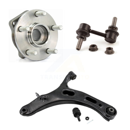 Hub Bearing Lower Control Arm & Link Front Left Kit For 2010-2014 Subaru Outback