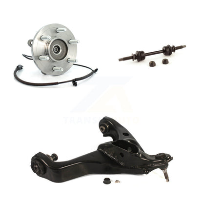 Hub Bearing Lower Control Arm with Ball Joint Link Front Left Kit For Ford F-150