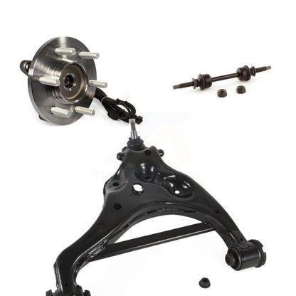 Hub Bearing Lower Control Arm with Ball Joint Link Front Left Kit For Ford F-150