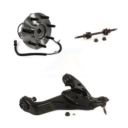 Hub Bearing Lower Control Arm with Ball Joint Link Front Left Kit For Ford F-150
