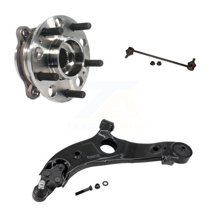 Hub Bearing Lower Control Arm Link Front Left Kit For Hyundai Santa Fe Sport XL