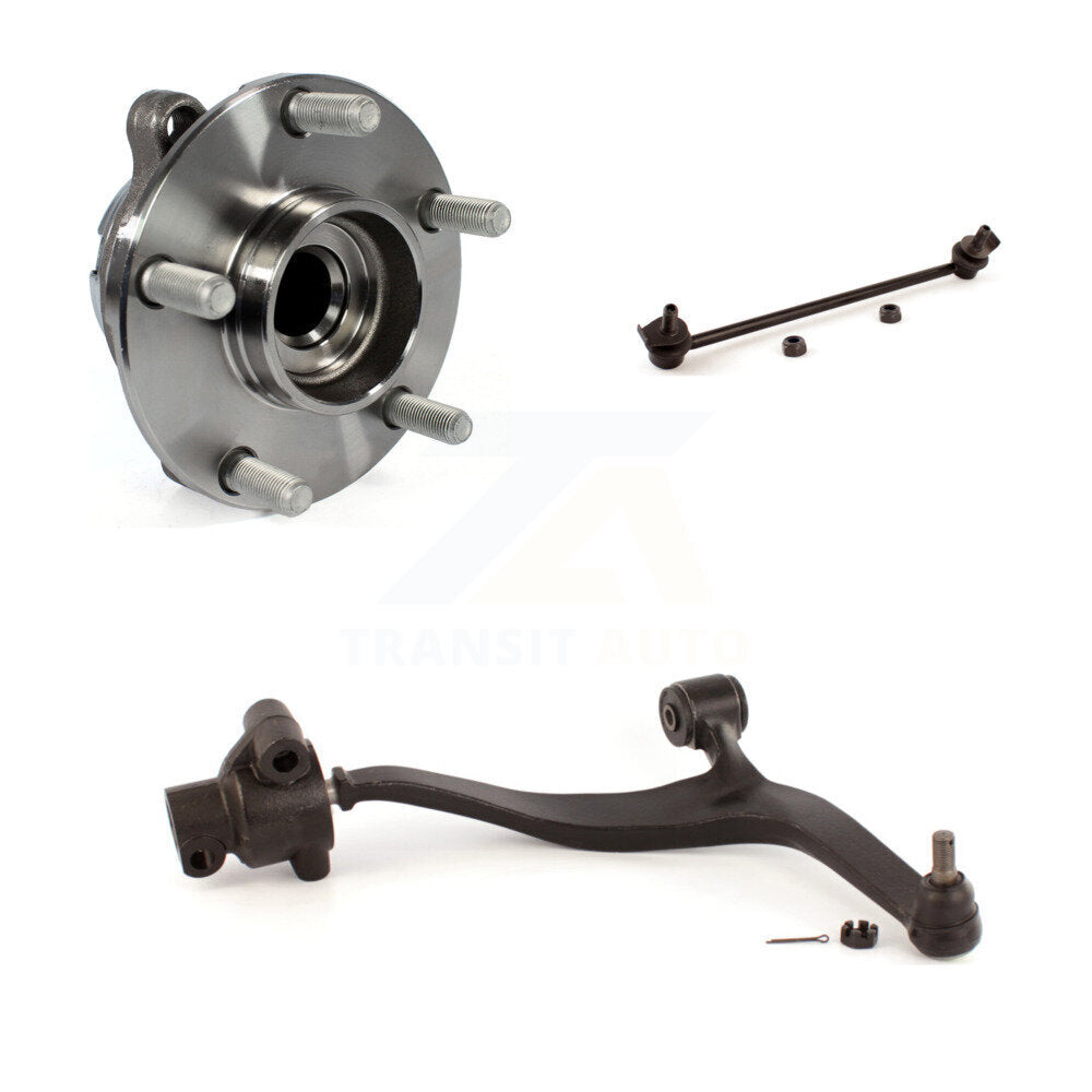 Bearing Lower Control Arm & Link Front Left Kit For 2003-2008 INFINITI FX35 RWD