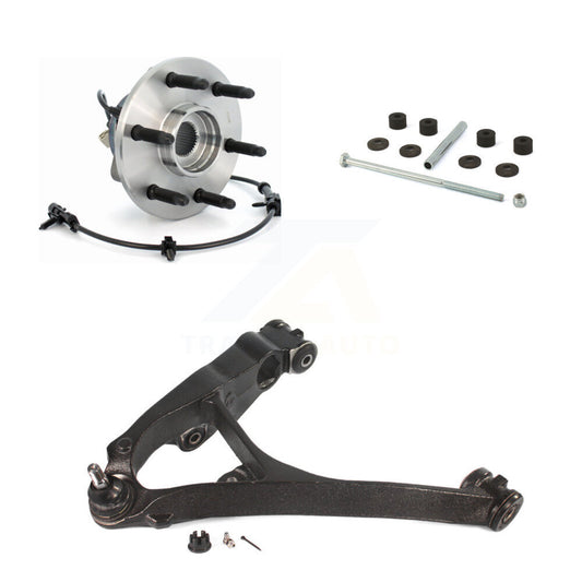 Bearing Lower Control Arm & Link Front Left Kit For Chevrolet GMC Silverado 1500