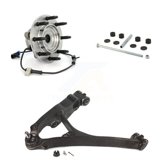 Bearing Lower Control Arm & Link Front Left Kit For Chevrolet Silverado 1500 GMC