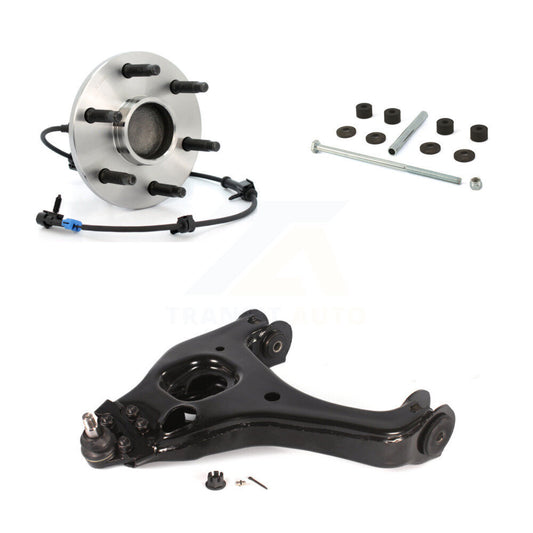 Bearing Lower Control Arm & Link Front Left Kit For Chevrolet Silverado 1500 GMC