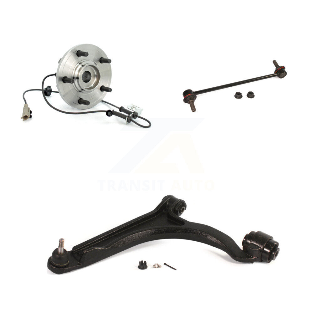 Bearing Lower Control Arm & Link Front Left Kit For 2004-2006 Chrysler Pacifica