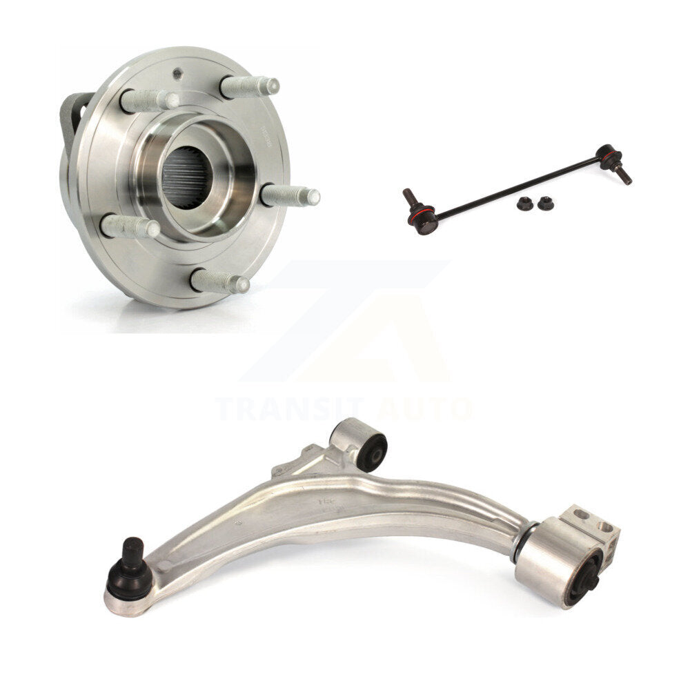 Bearing Lower Control Arm & Link Front Left Kit For Chevrolet Cruze Buick Verano