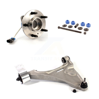 Hub Bearing Lower Control Arm Link Front Left Kit For Buick Lucerne Cadillac DTS