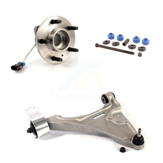Hub Bearing Lower Control Arm Link Front Left Kit For Buick Lucerne Cadillac DTS