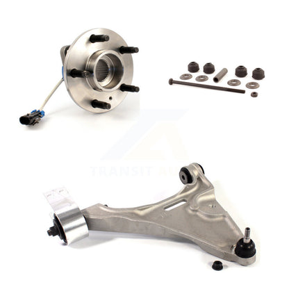 Hub Bearing Lower Control Arm & Link Front Left Kit For 2006-2011 Buick Lucerne