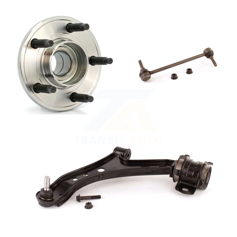 Bearing Lower Control Arm with Ball Joint & Link Front Left Kit For Ford Mustang